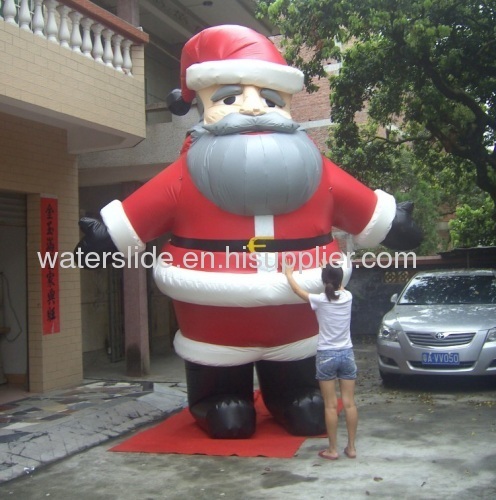 inflatable Christmas man