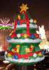 Inflatable christmas tree