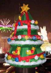 Inflatable christmas tree