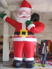 inflatable christmas father