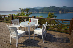 Outdoor leisure furniture wicker dining sets