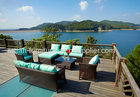 Outdoor furniture outdoor plastic sofa set cns1090