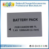 Camera battery NB-7L for Canon