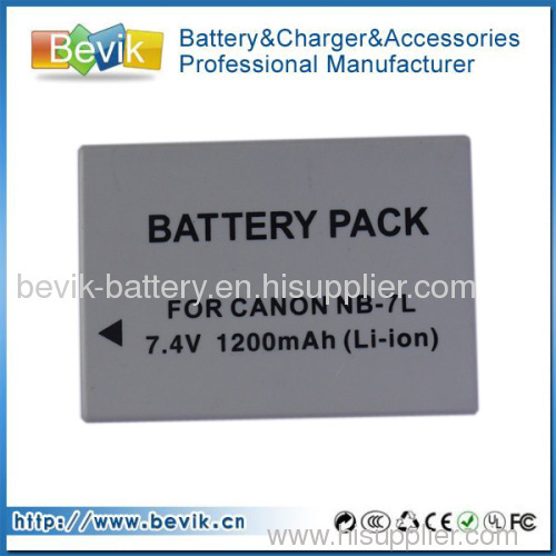 Camera battery NB-7L for Canon