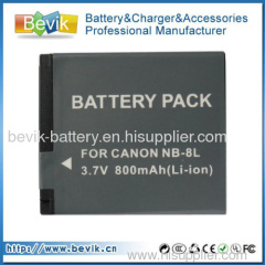 NB-8L NB8L Battery for Canon PowerShot A3200 A3300 IS