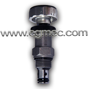 Cartridge Type Manually Operated Hydraulic Adjustment Flow Control Valve 3/4 -16UNF Threaded Connection