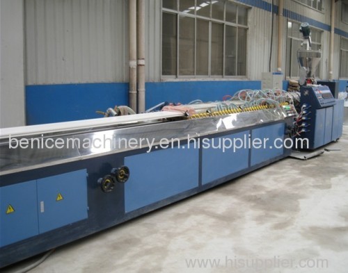 Profile extrusion lines