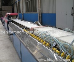 PVC profile extrusion machine