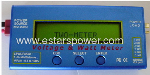Voltage & Watt Power Meter
