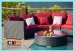 outdoor rattan furniture wicker sofa set