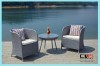 outdoor rattan furniture-dining chair set