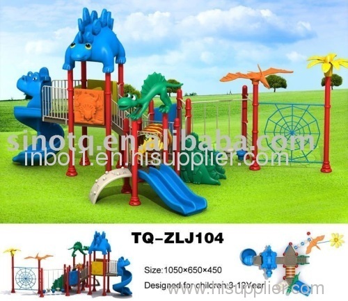 kid outdoor playground / garden plastic play slide