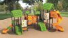 outdoor playground 1/ kid school plastic slide