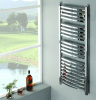 Chrome Curved Heated Towel Rails