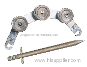 60 /75mm root diameter of sheave hook grounding pulley block