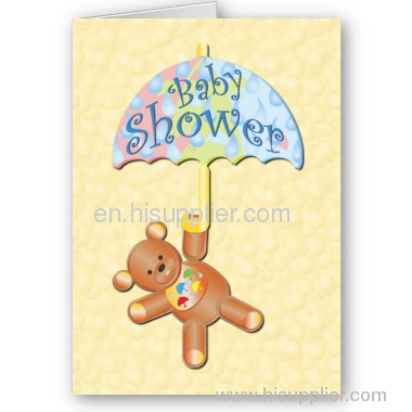 baby shower invitation card