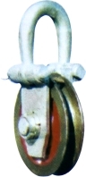 Hoisting point pulley block
