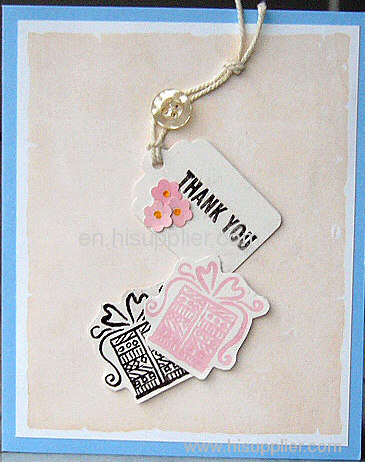 baby shower thank you card