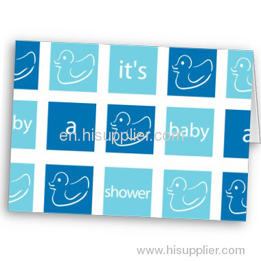 Lovely baby shower cards