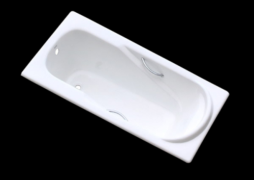 enameled surface bathtub