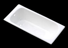 Simple cast iron bathtub