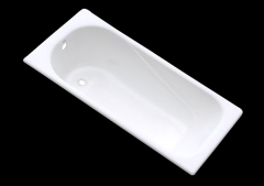 Simply design cast iron bathtub
