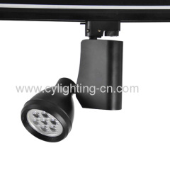 7W 239mm×168mm×95mm Aluminum Die-cast Indoor LED Track Light