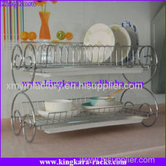 KingKara Iron Wire Welded Dish Rack And Drainer