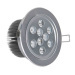 Round Silver Color LED Lights Light With Anodized Suface