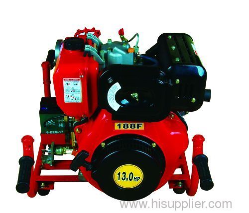 light weight diesel engine fire pump