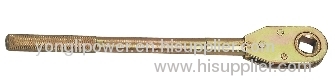 Ratchet withdrawing wire tool works with conductor grip in tightening conductor
