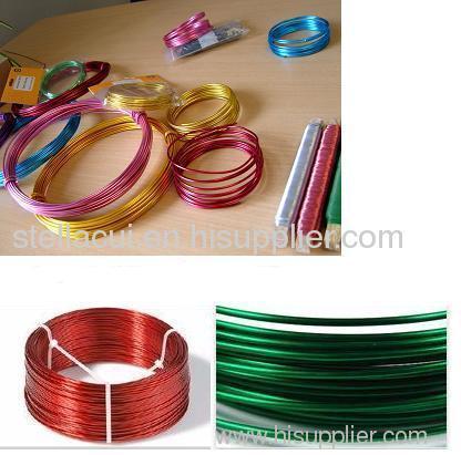 decorative colored wire decorative spool wire
