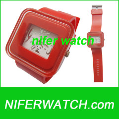 Silicone Quartz ODM watch-NFSP021