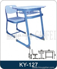 school furniture desk and chairs