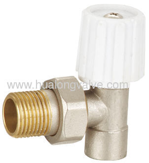 Radiator Valve Angle NP Solder