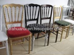 gold napoleon chair