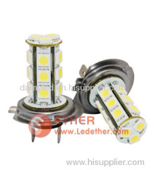 T15 H7 18LEDs car fog lights (E-T15-H7-18-5050SMD-W)