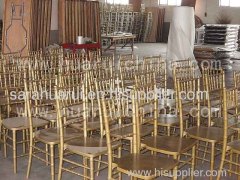 gold chiavari chair