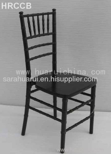 black chiavari chair