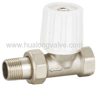 Straight Radiator Valve