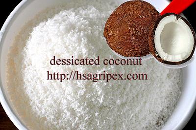 dessicated coconut