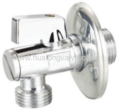 flange brass angle valve