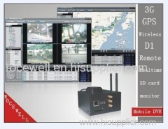 3G GPS Position System Equipment Car Mobile DVR (RC-8001H3C)