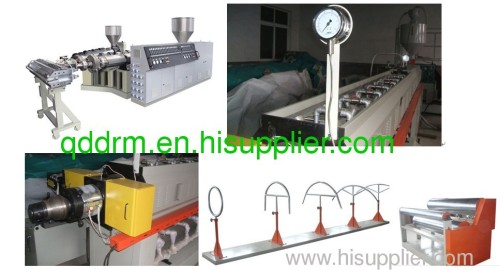 plastic sheet extrusion line in machinery