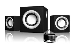 2.1CH speaker with USB/SD