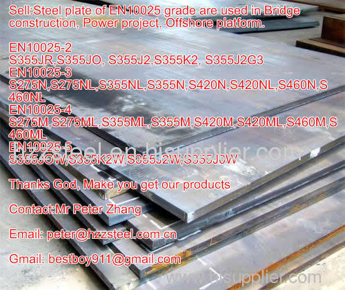 Sell :Spec EN10025-3 steel plate,Grade,S275N,S275NL,S355NL,S355N,S420N,S420NL,S460N,S460NL steel plate/sheets/Material
