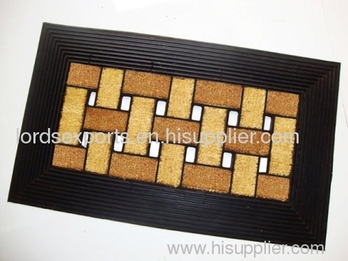 RUBBER AND COIR MAT