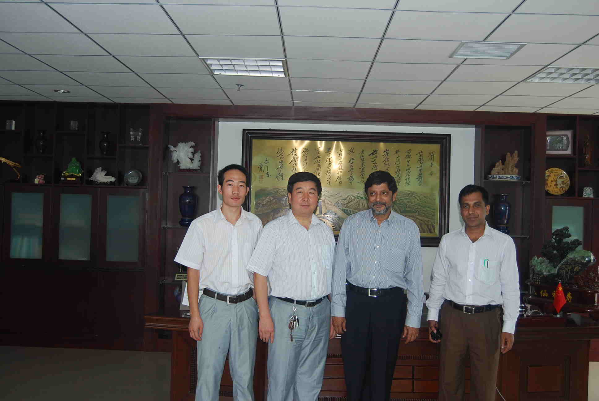 Bangladesh customers visit our company
