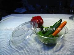 high borosilicate glass casserole