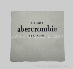 Woven label